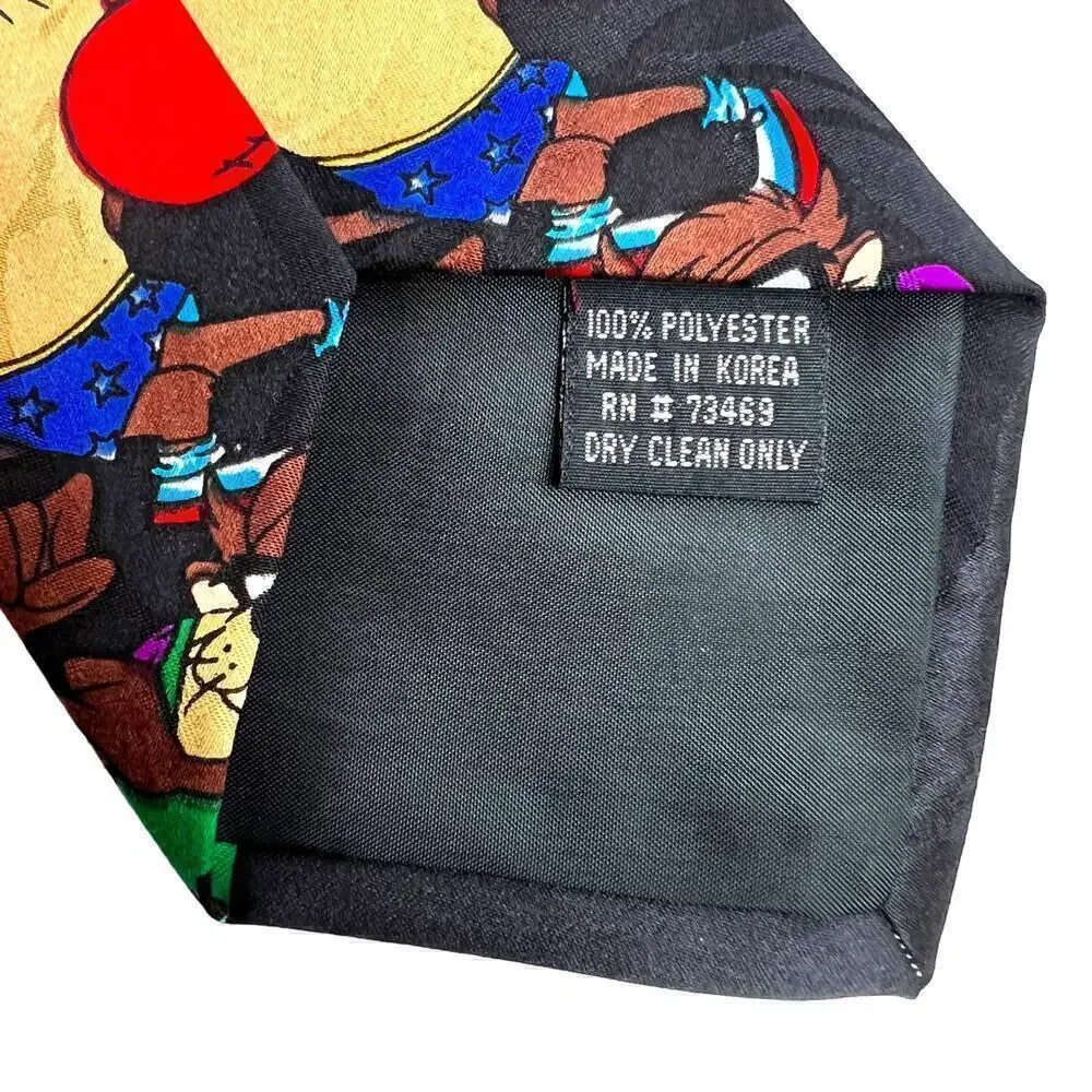Looney Tunes Novelty Tie featuring the Tazmanian Devil